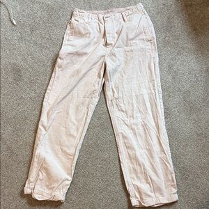 Free People Light Pink Boyfriend Jeans